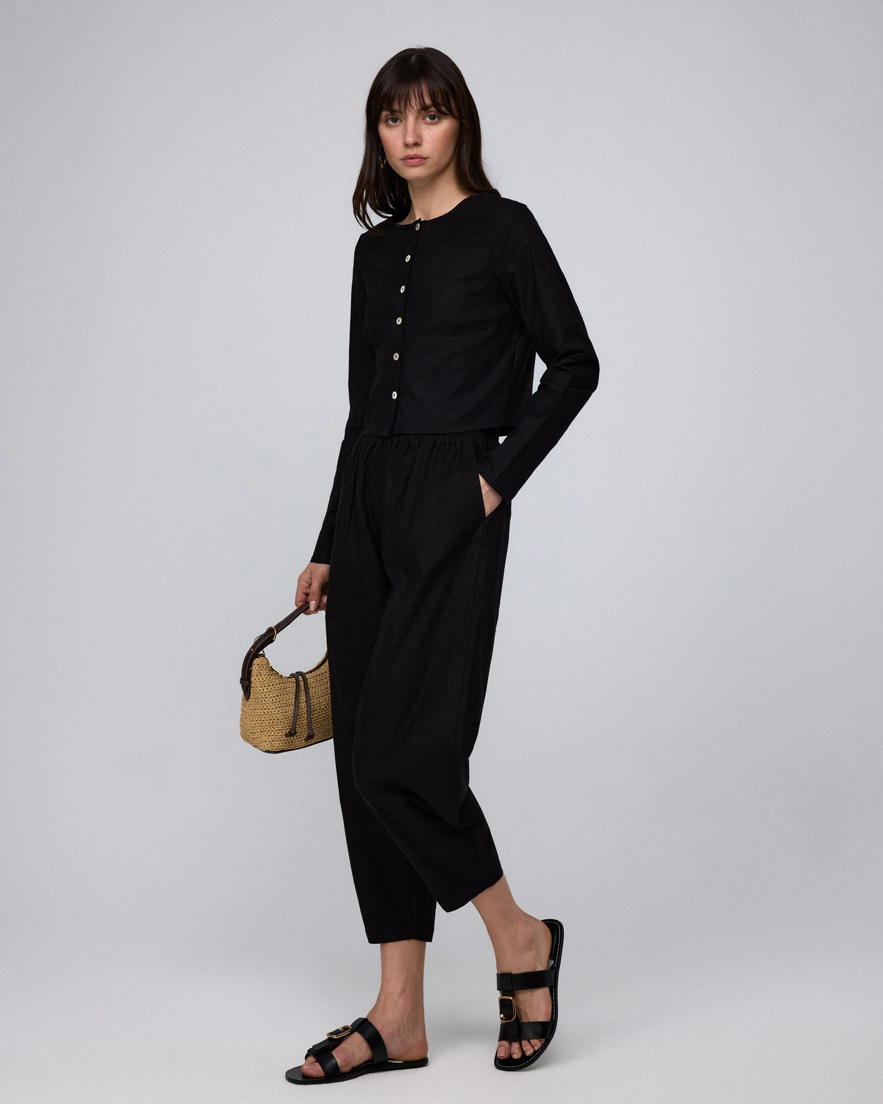 Aella Mid Rise Relaxed Pants - Image 6