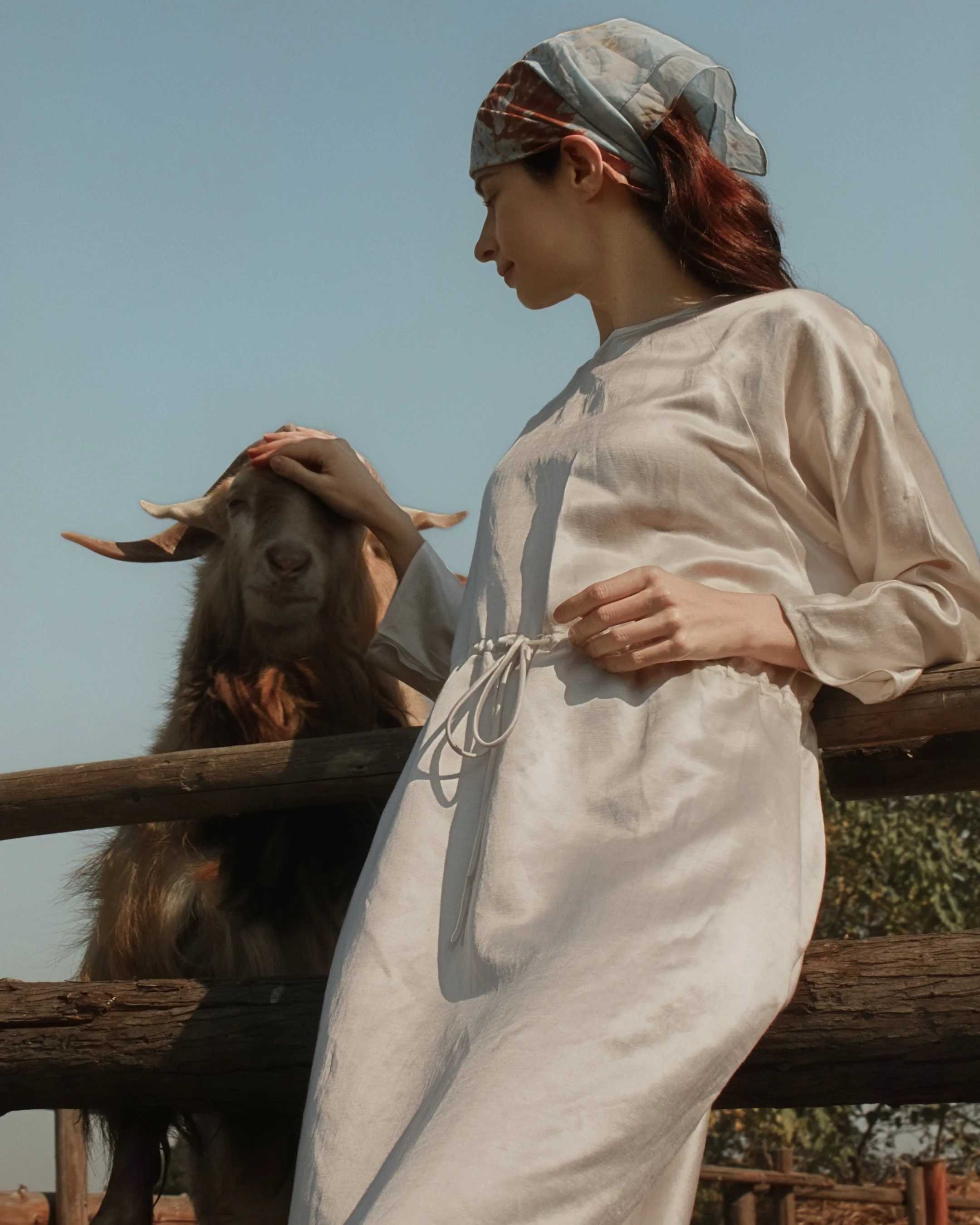 Aven 3/4 Sleeve Raglan Dress - Image 4