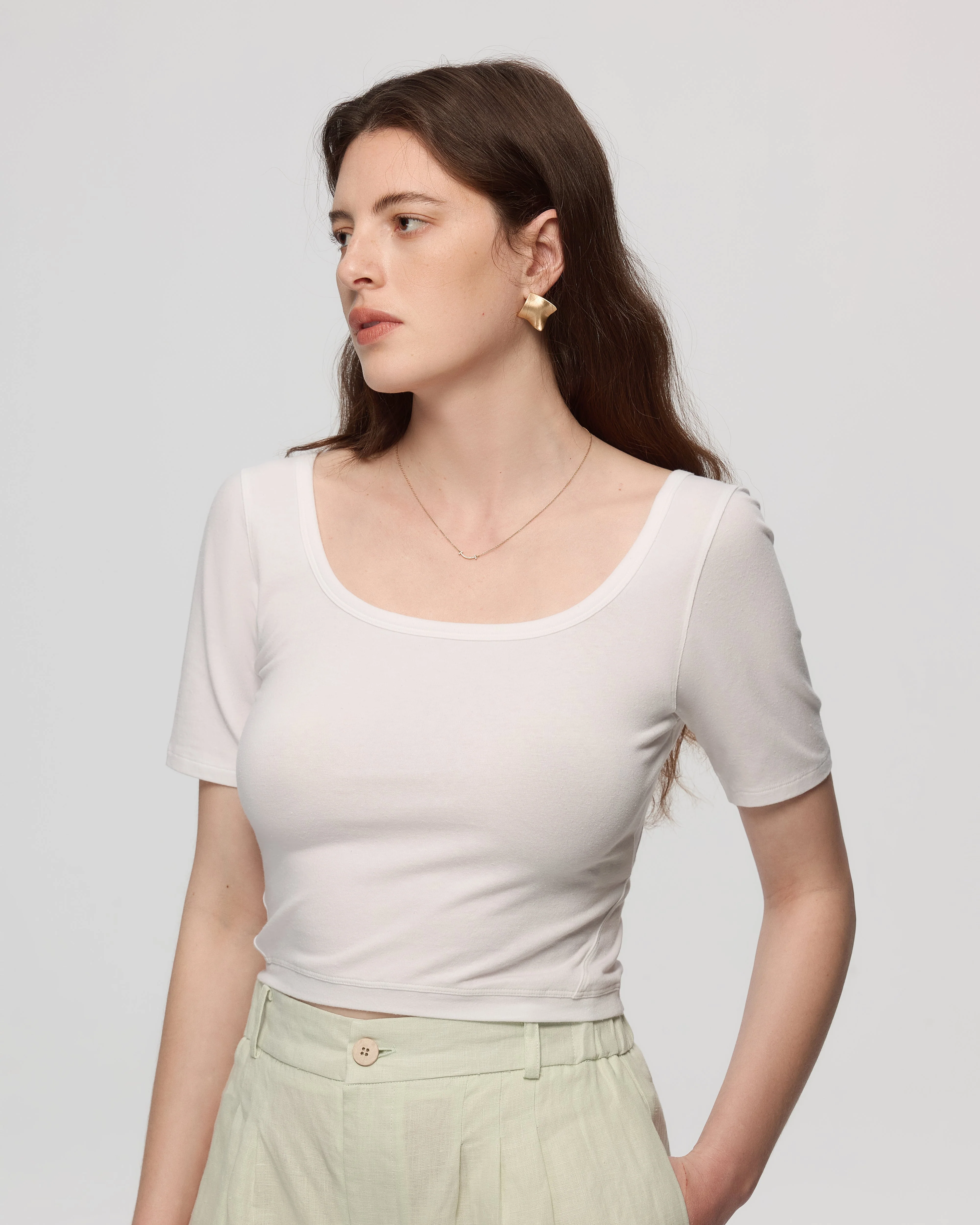 Classics Squareneck T-Shirt - Image 3