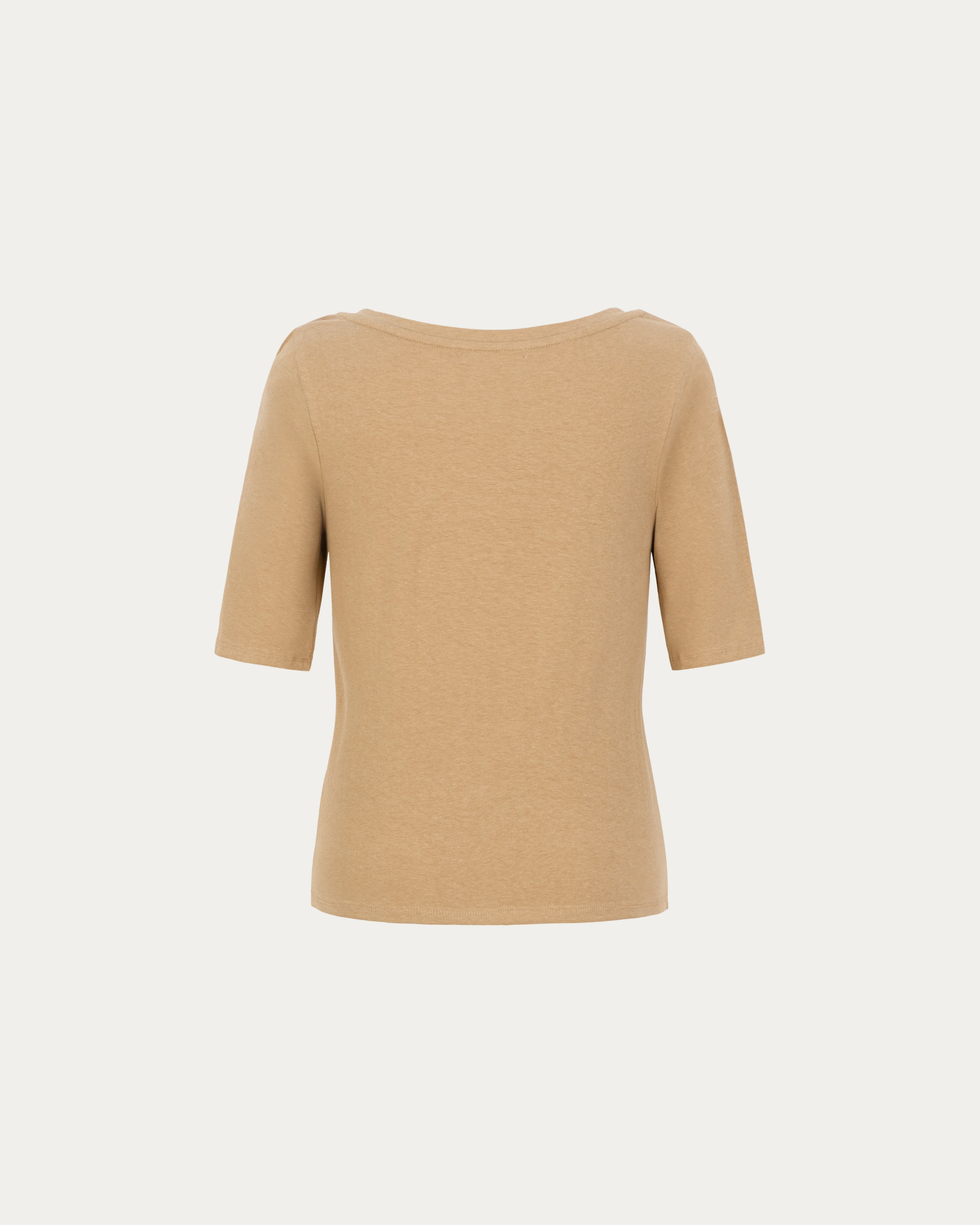 Hemp Essentials Asymmetrical Neckline Tee - Image 7