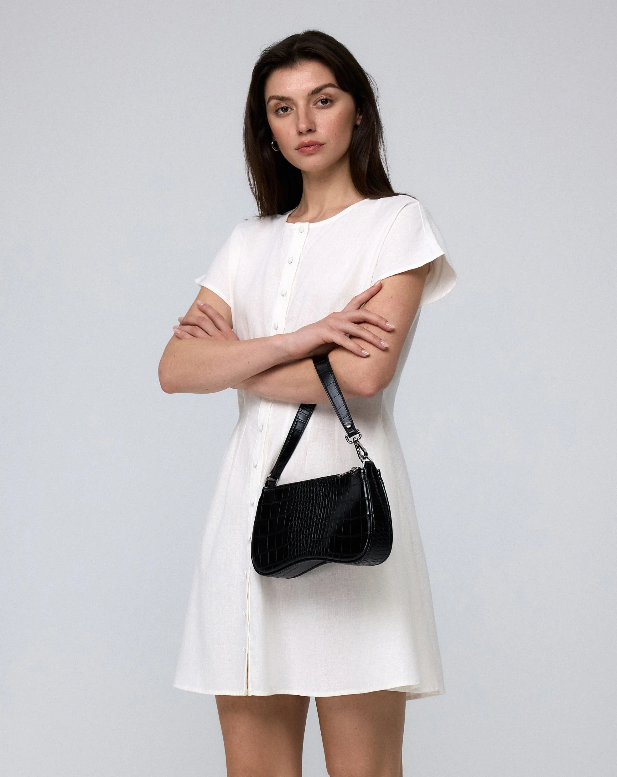Flora Pleated Shirt Dress - Image 4