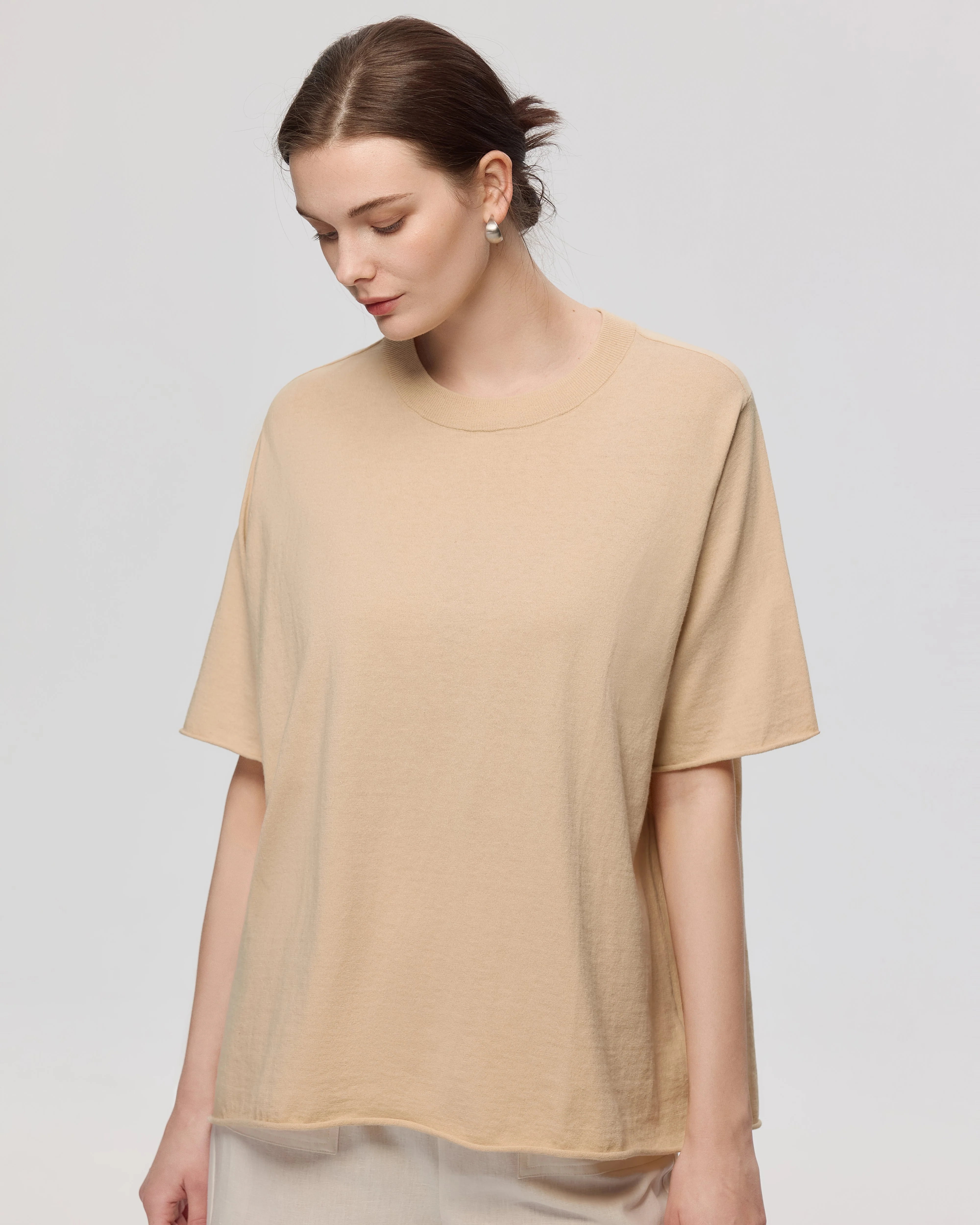 Hemp Essentials Sweater Knit Tee - Image 3
