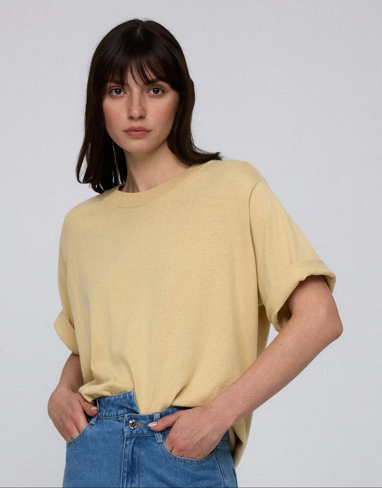 Hemp Essentials Sweater Knit Tee - Image 4