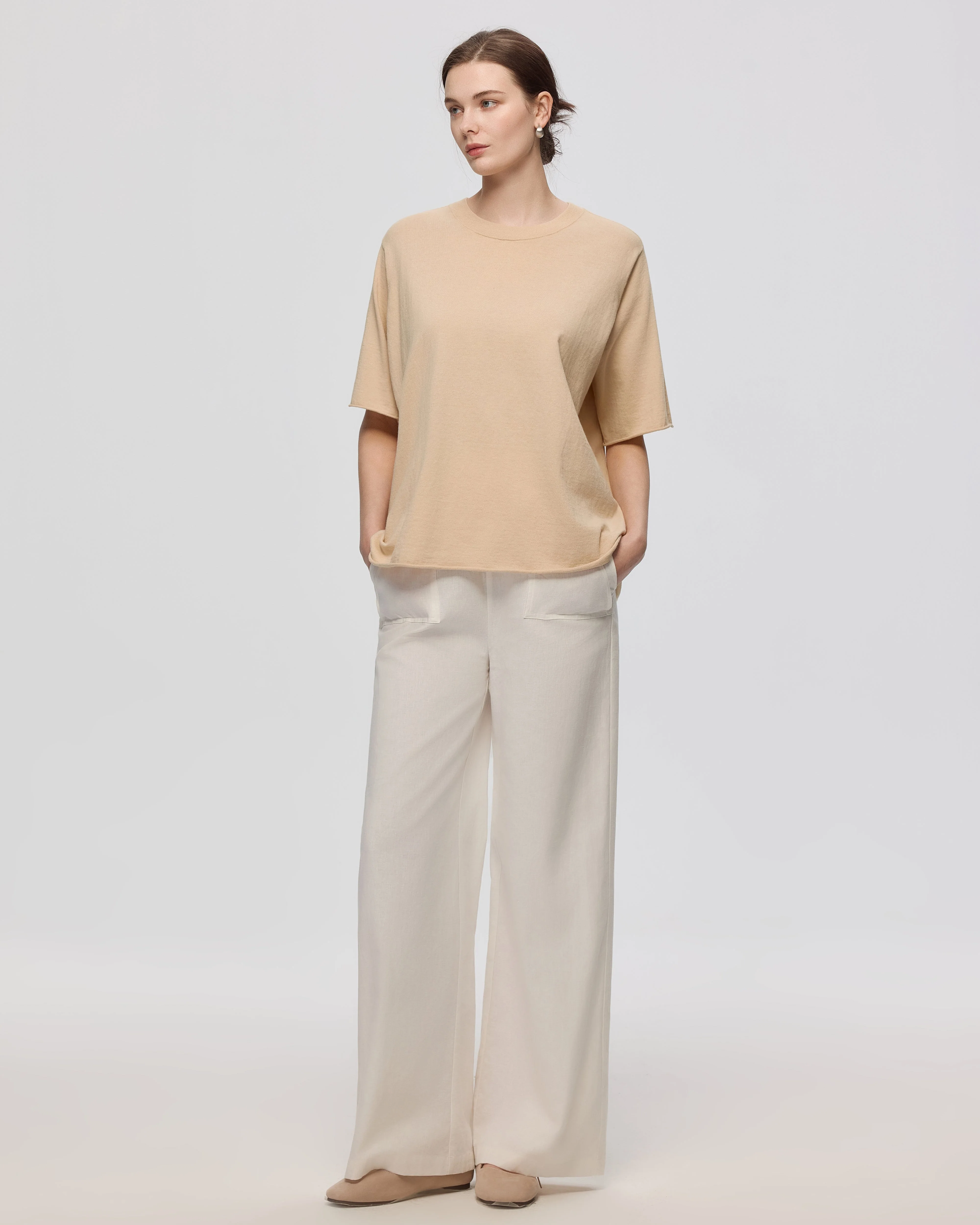 Hemp Essentials Sweater Knit Tee - Image 5
