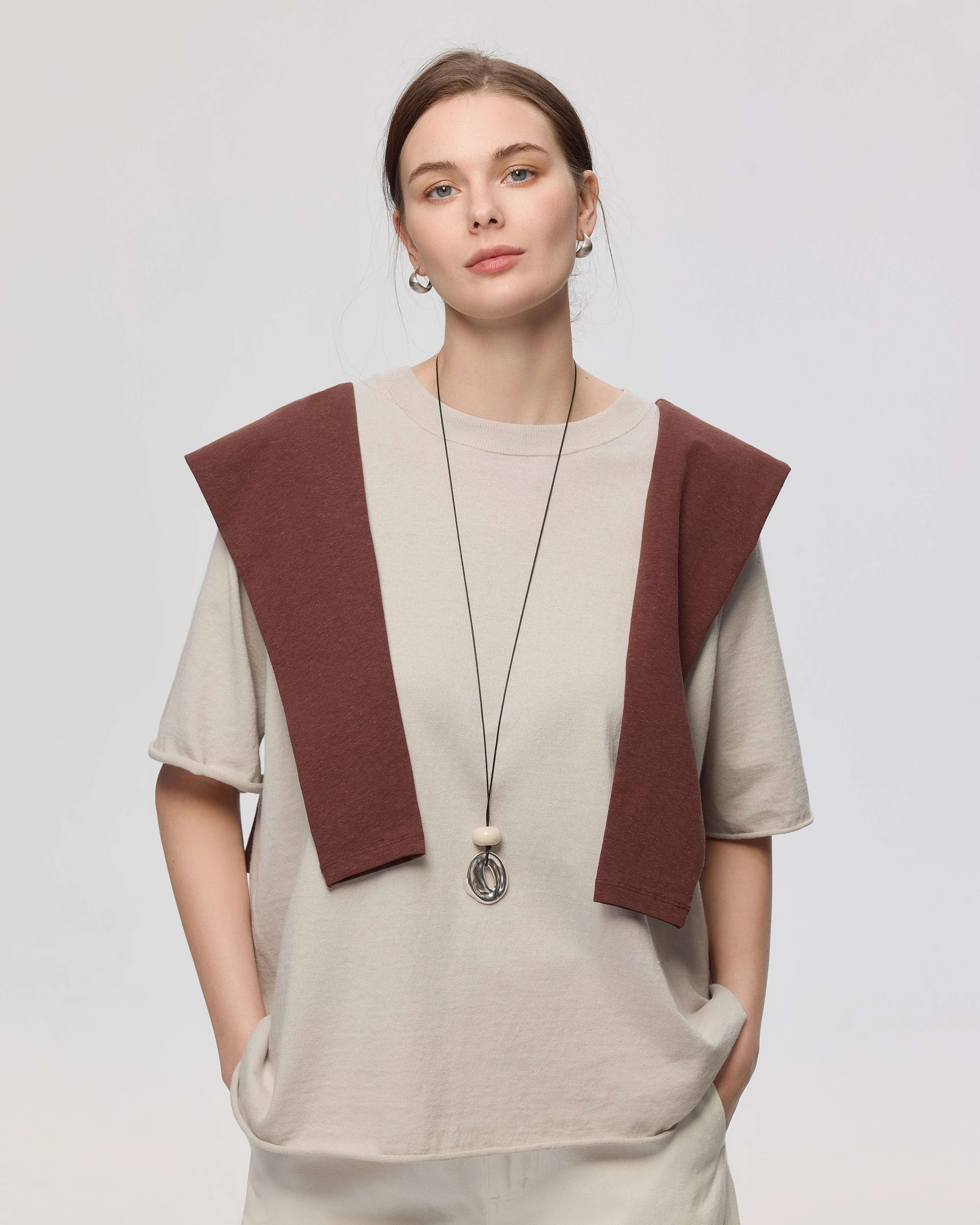Hemp Essentials Sweater Knit Tee - Image 3
