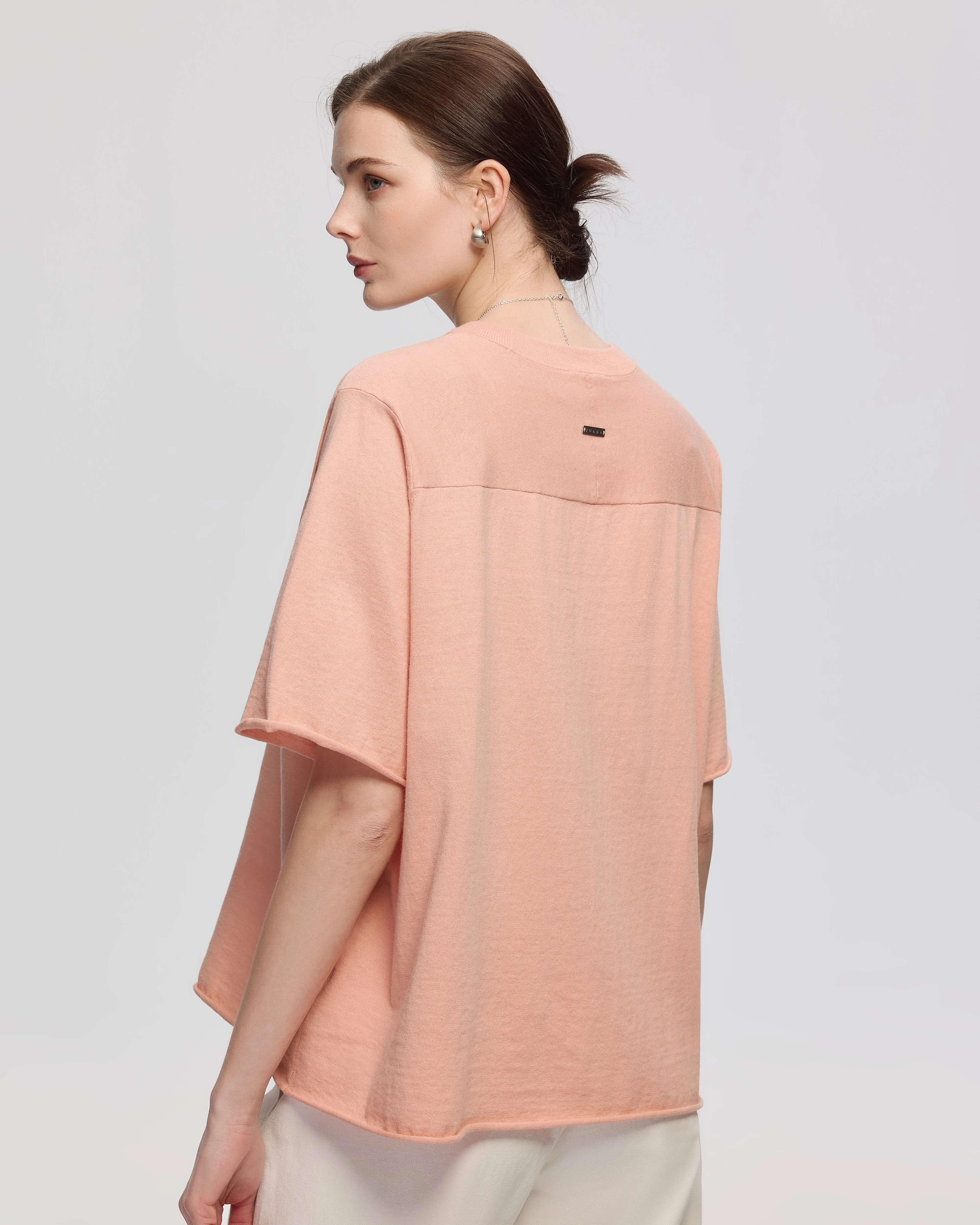 Hemp Essentials Sweater Knit Tee - Image 5