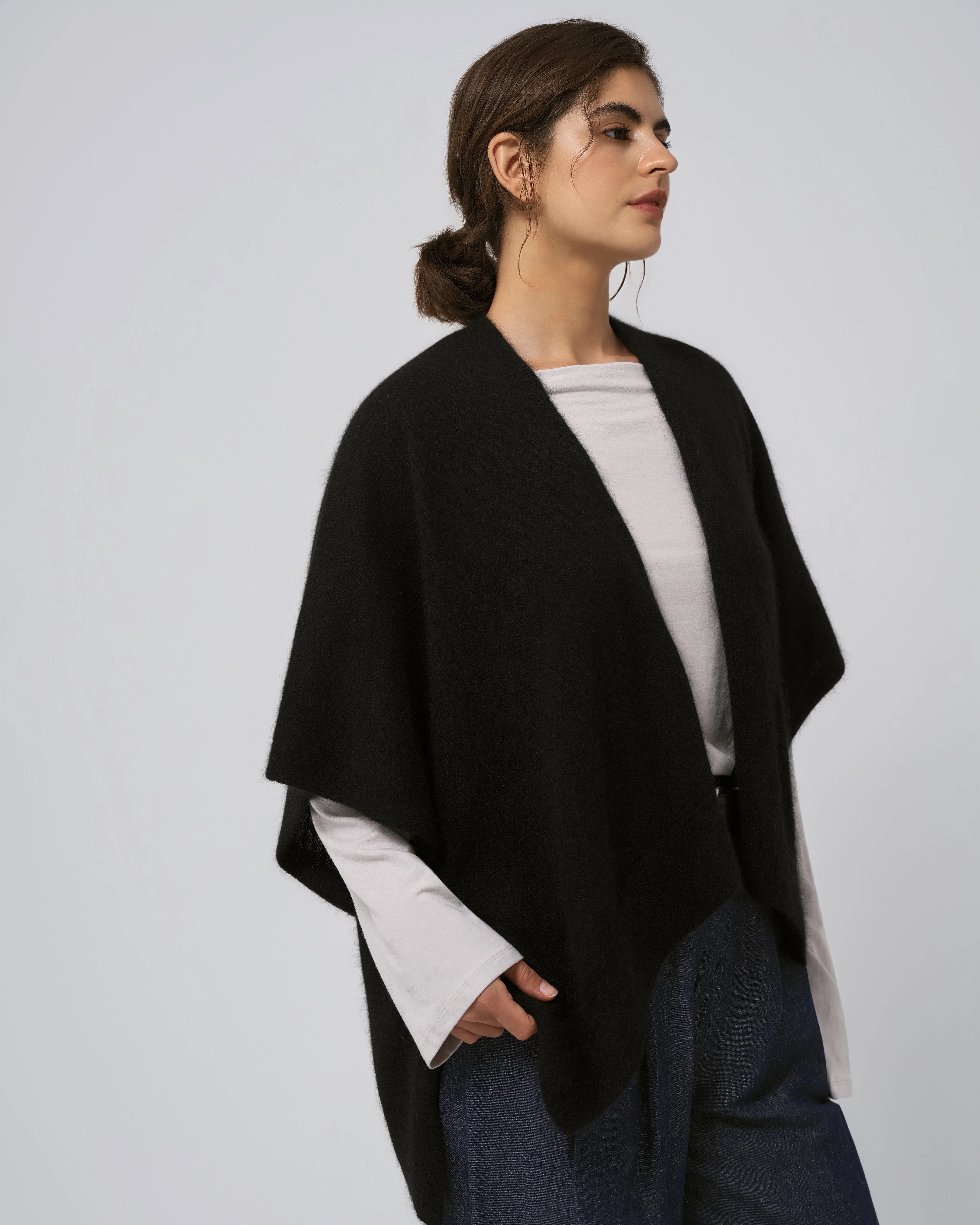 Juana Cashmere Cape - Image 7