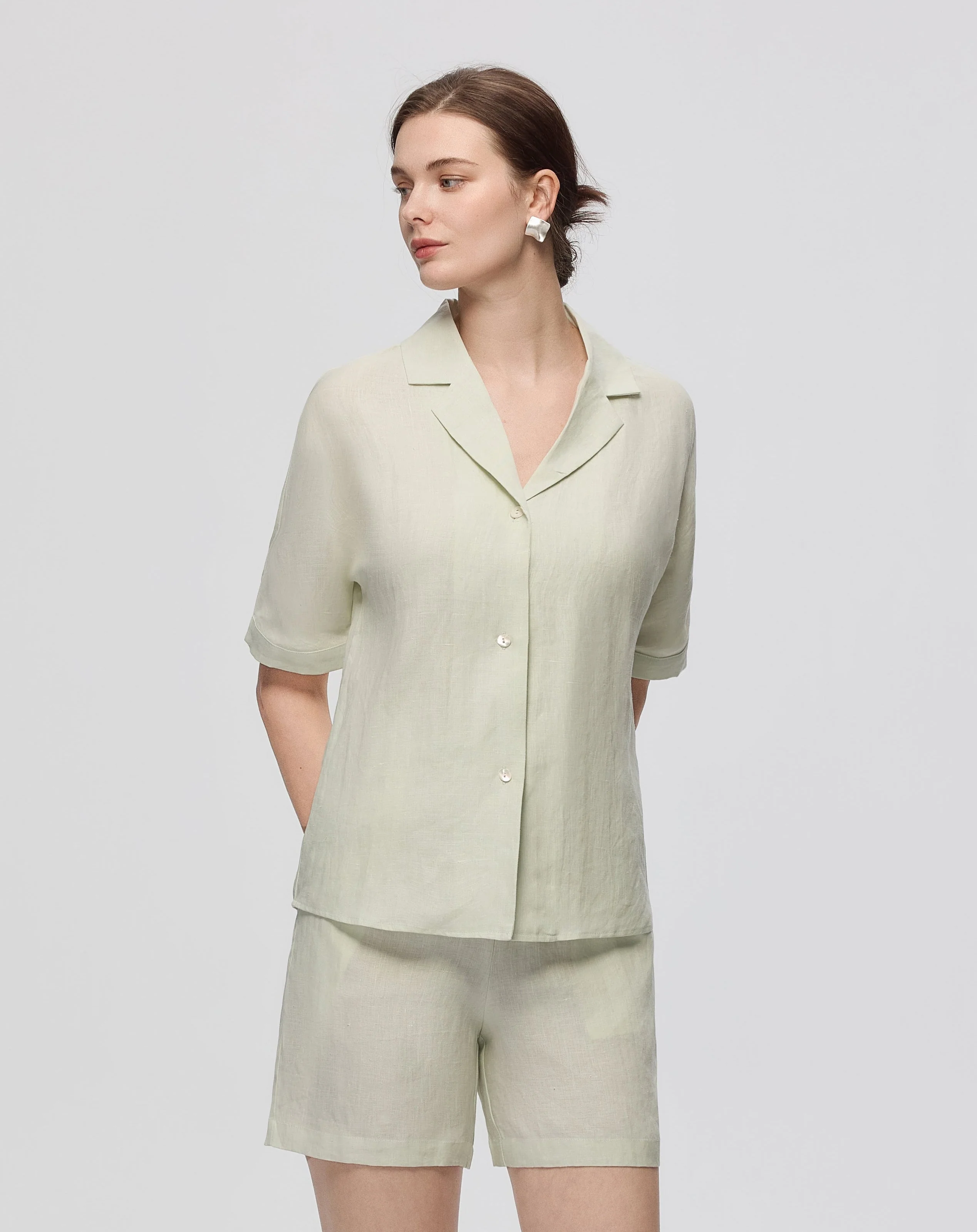 Juana Hemp Camp Shirt - Image 3