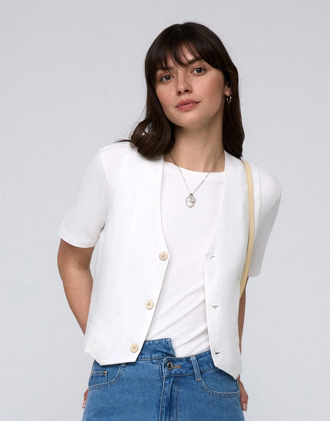 Juana Hemp Tailored Vest