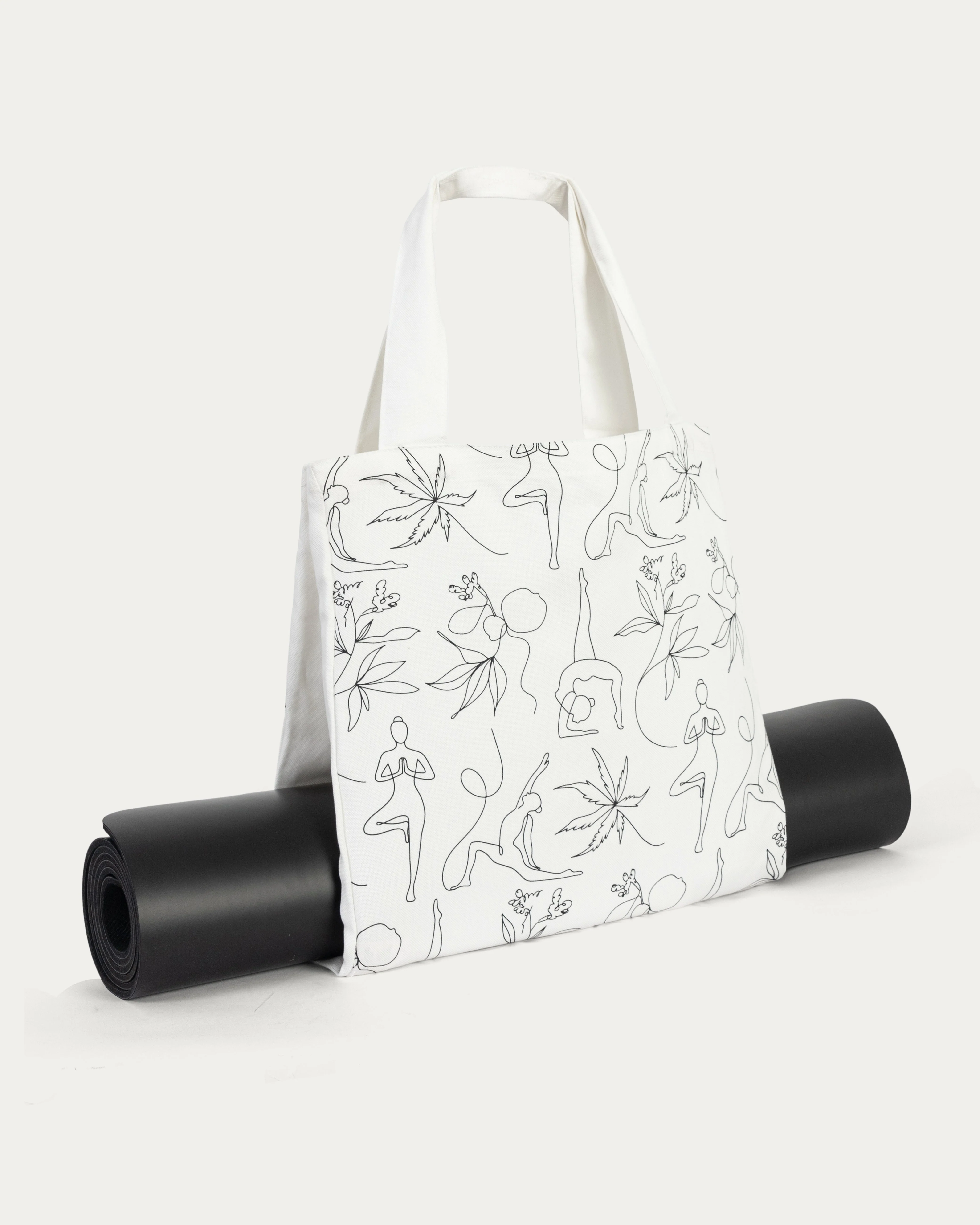 Juana Tencel Paper Yoga Mat Tote Bag