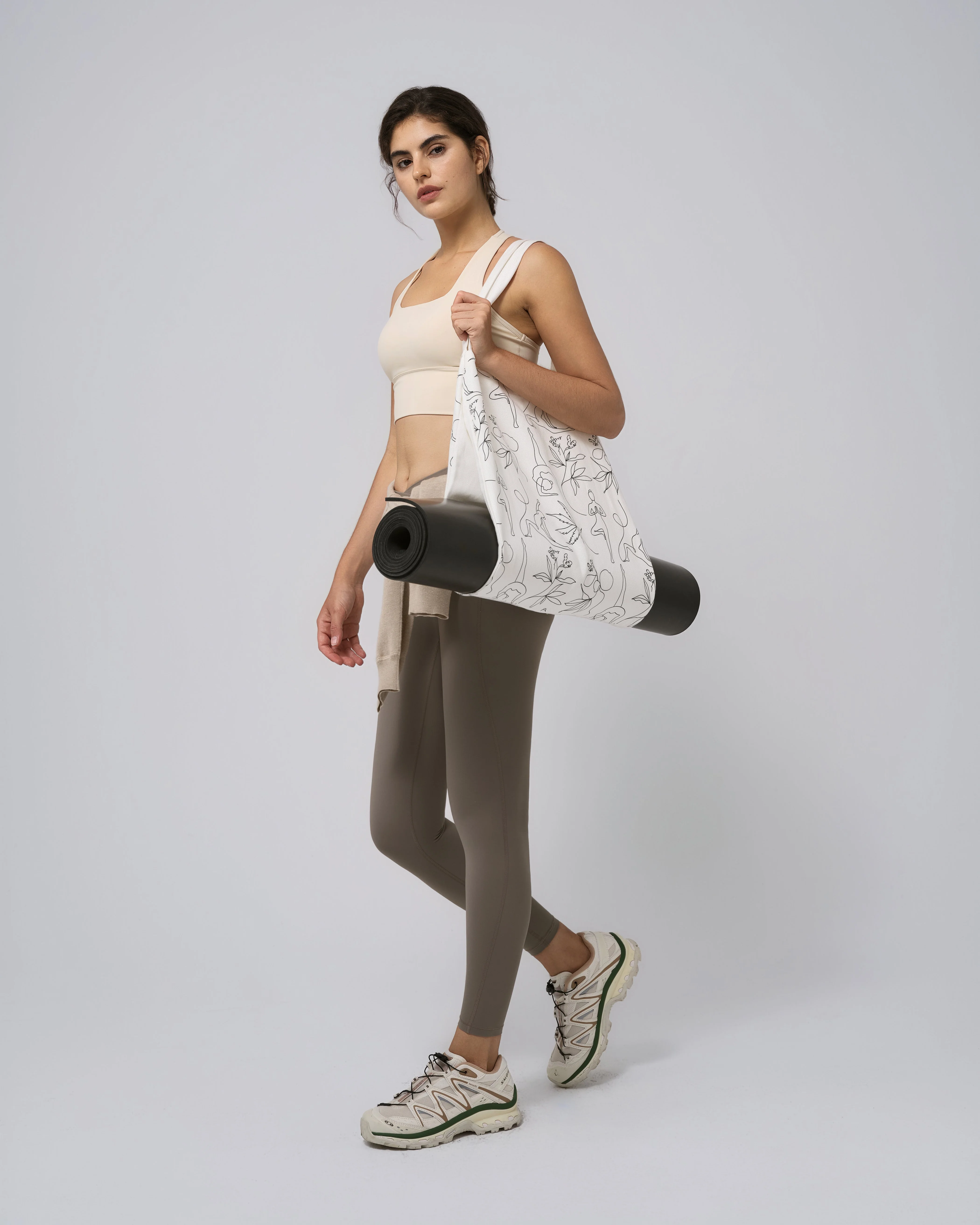 Juana Tencel Paper Yoga Mat Tote Bag - Image 3
