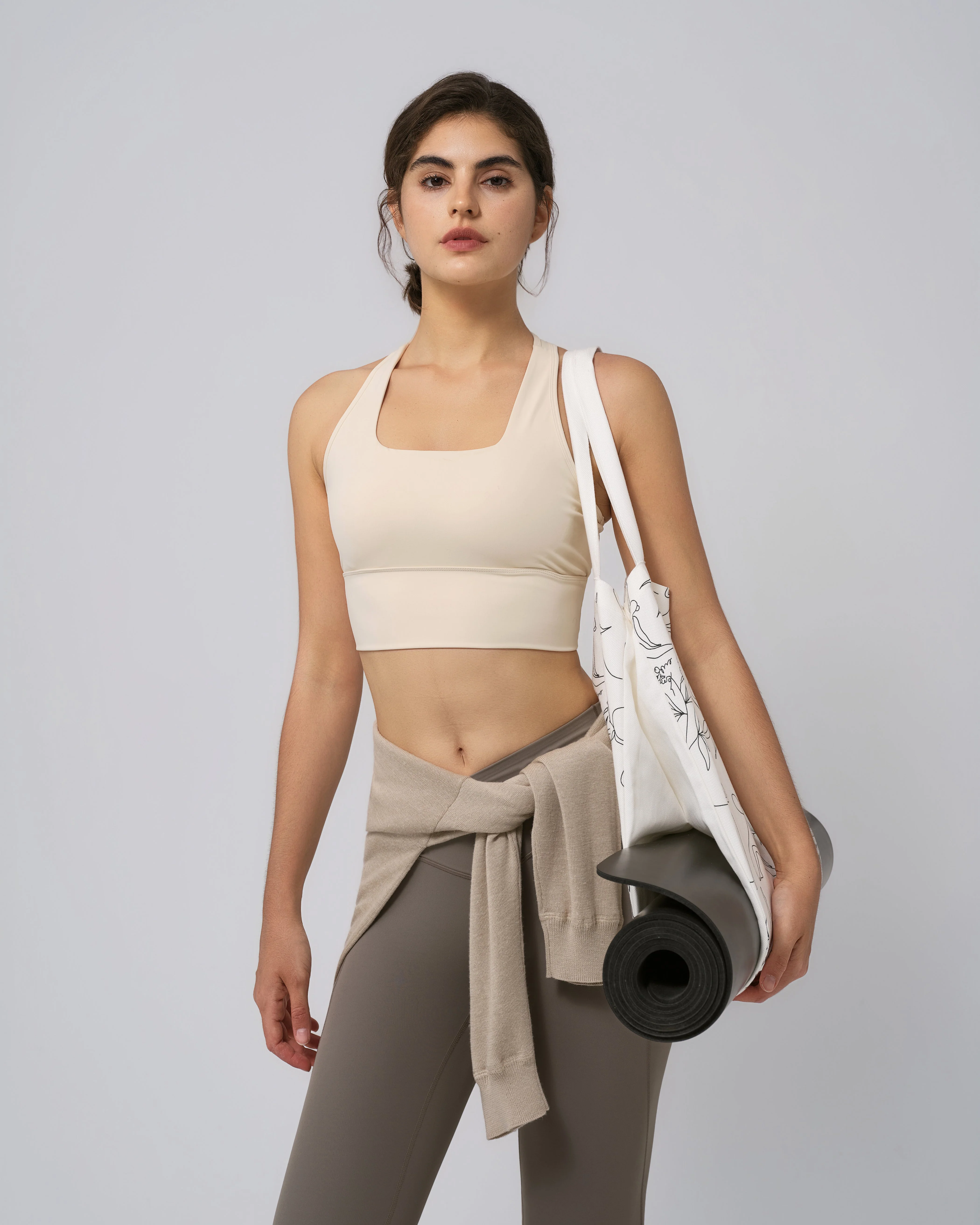 Juana Tencel Paper Yoga Mat Tote Bag - Image 5