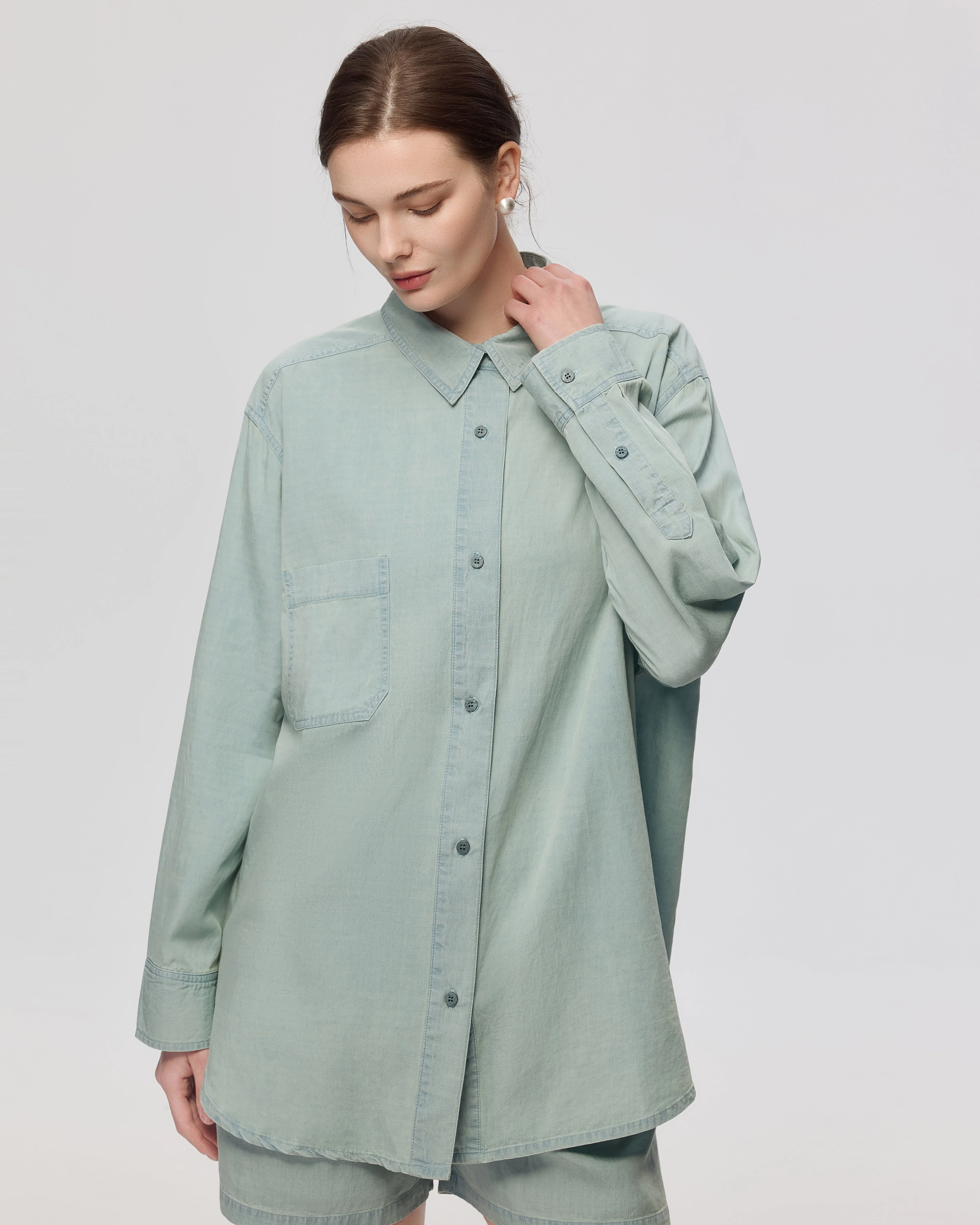 Lyricist Oversized Shirt - Image 3
