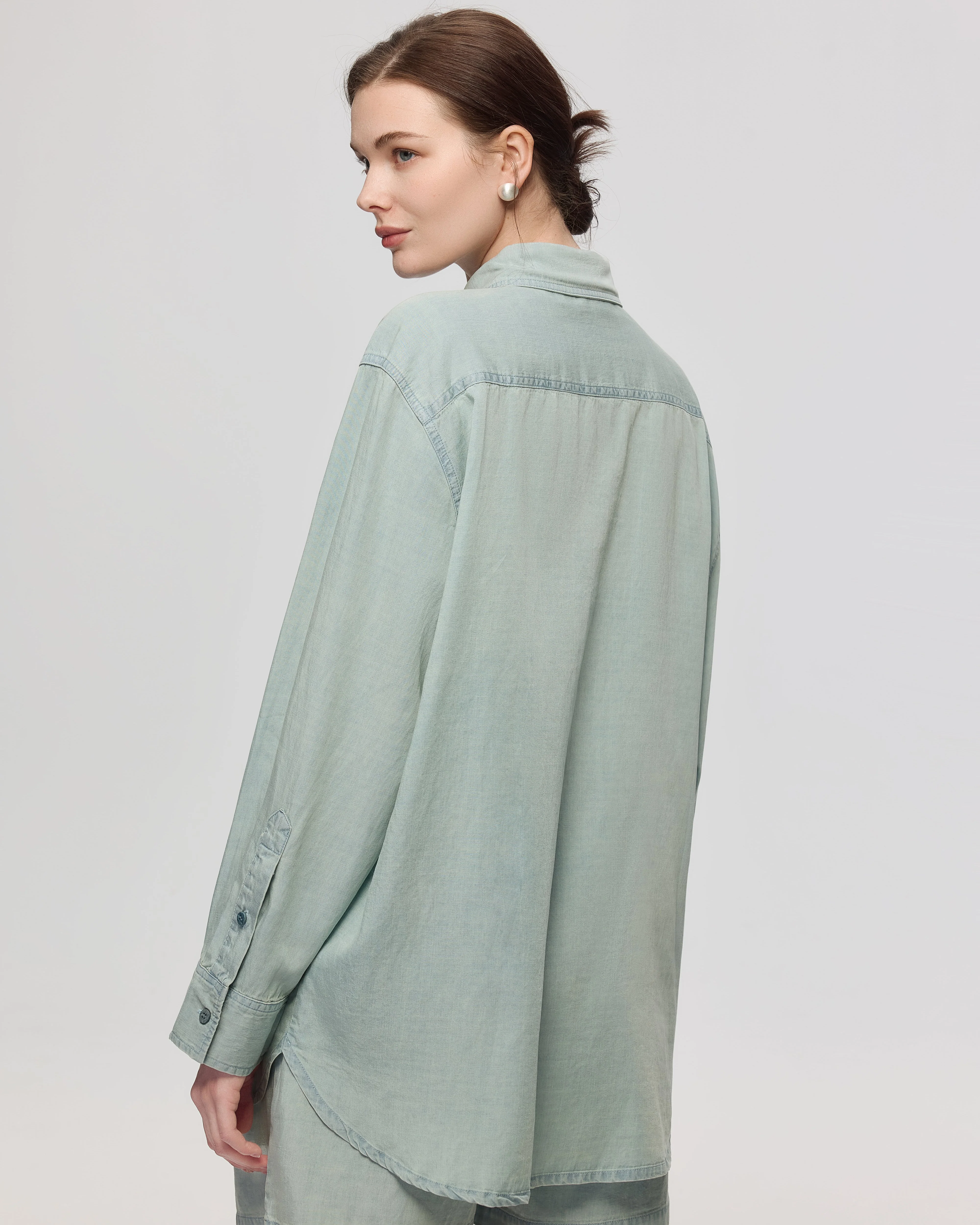 Lyricist Oversized Shirt - Image 4