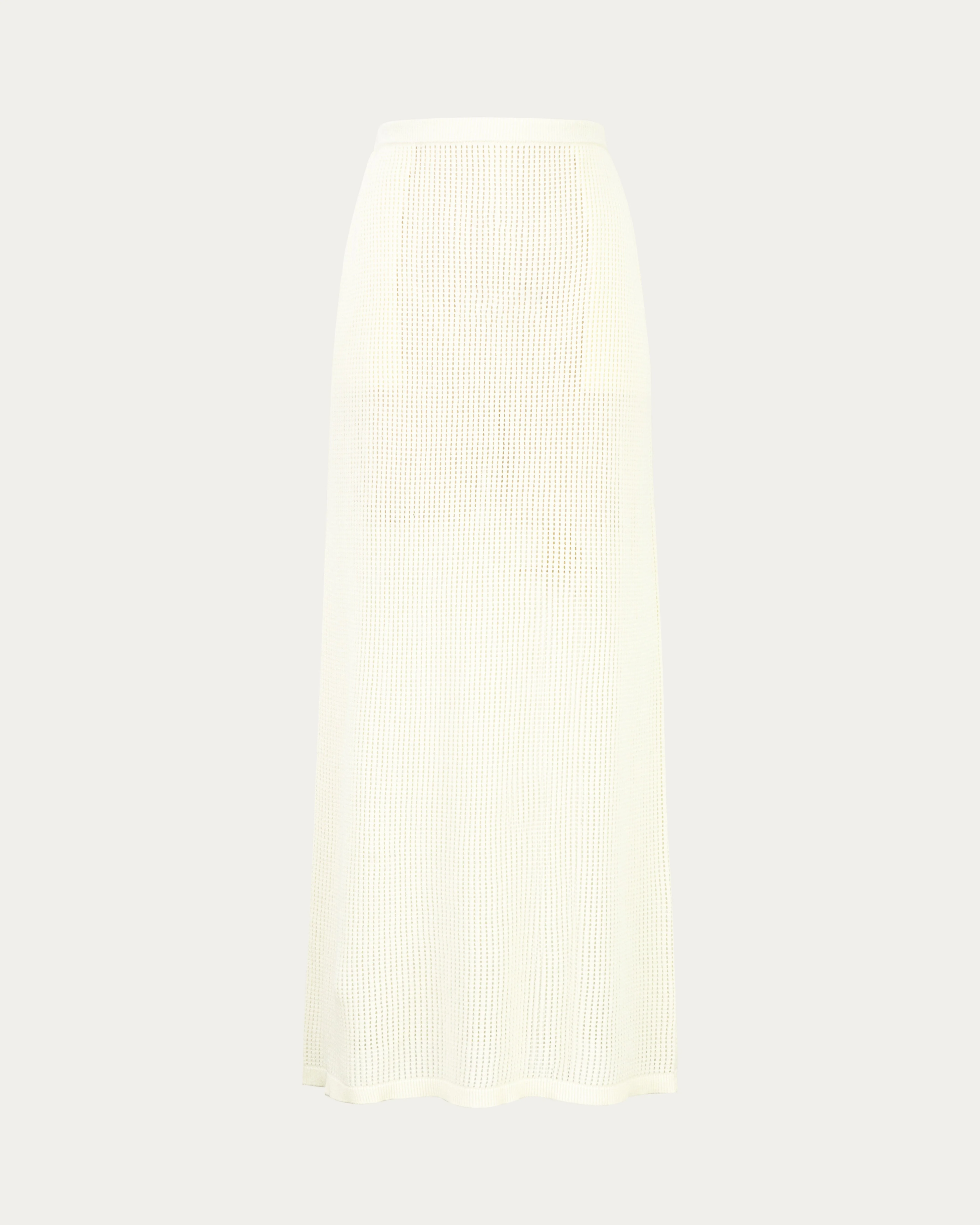 Marina Open Knit Skirt - Image 2