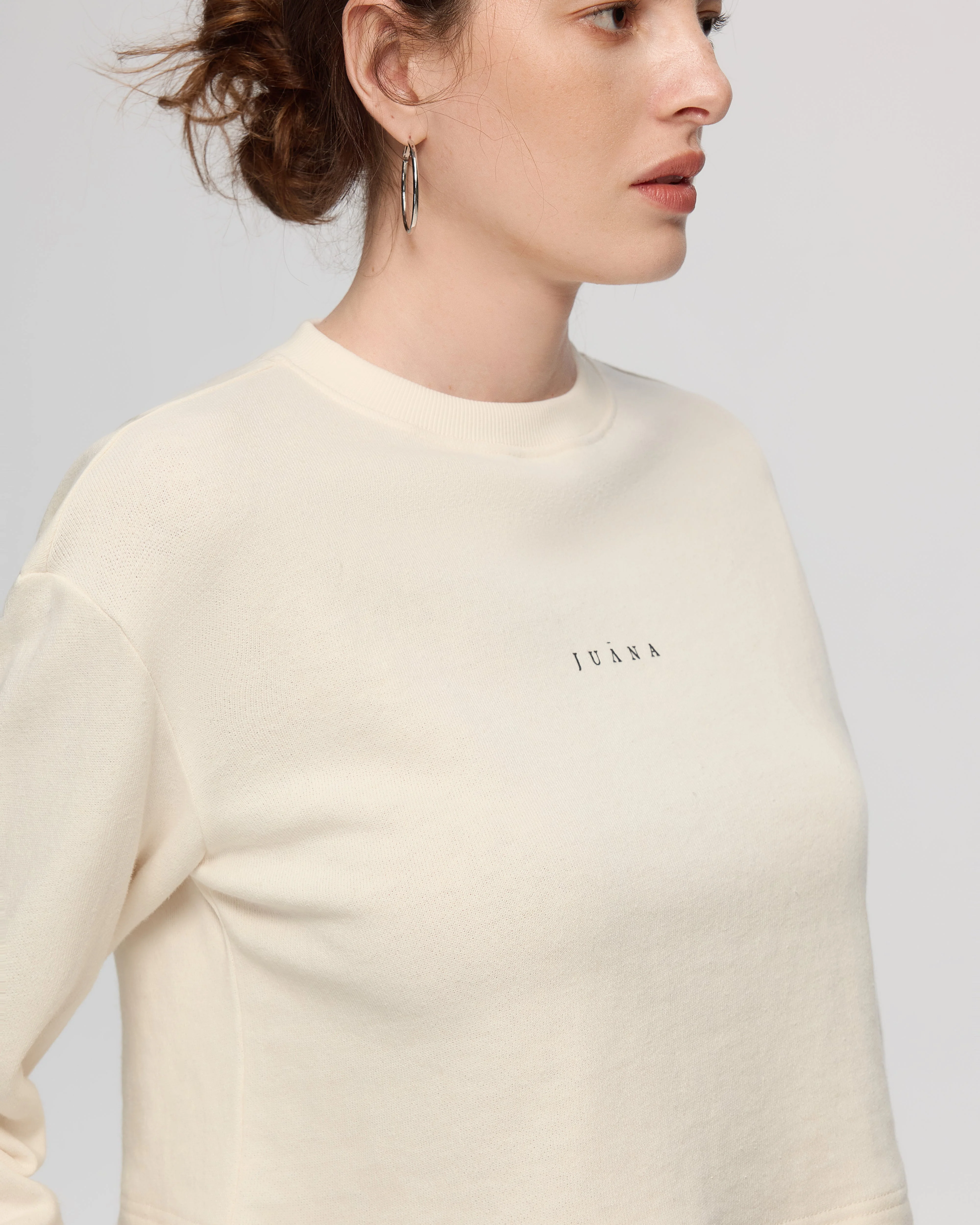 Off Hours Natural Crewneck Sweater - Image 6