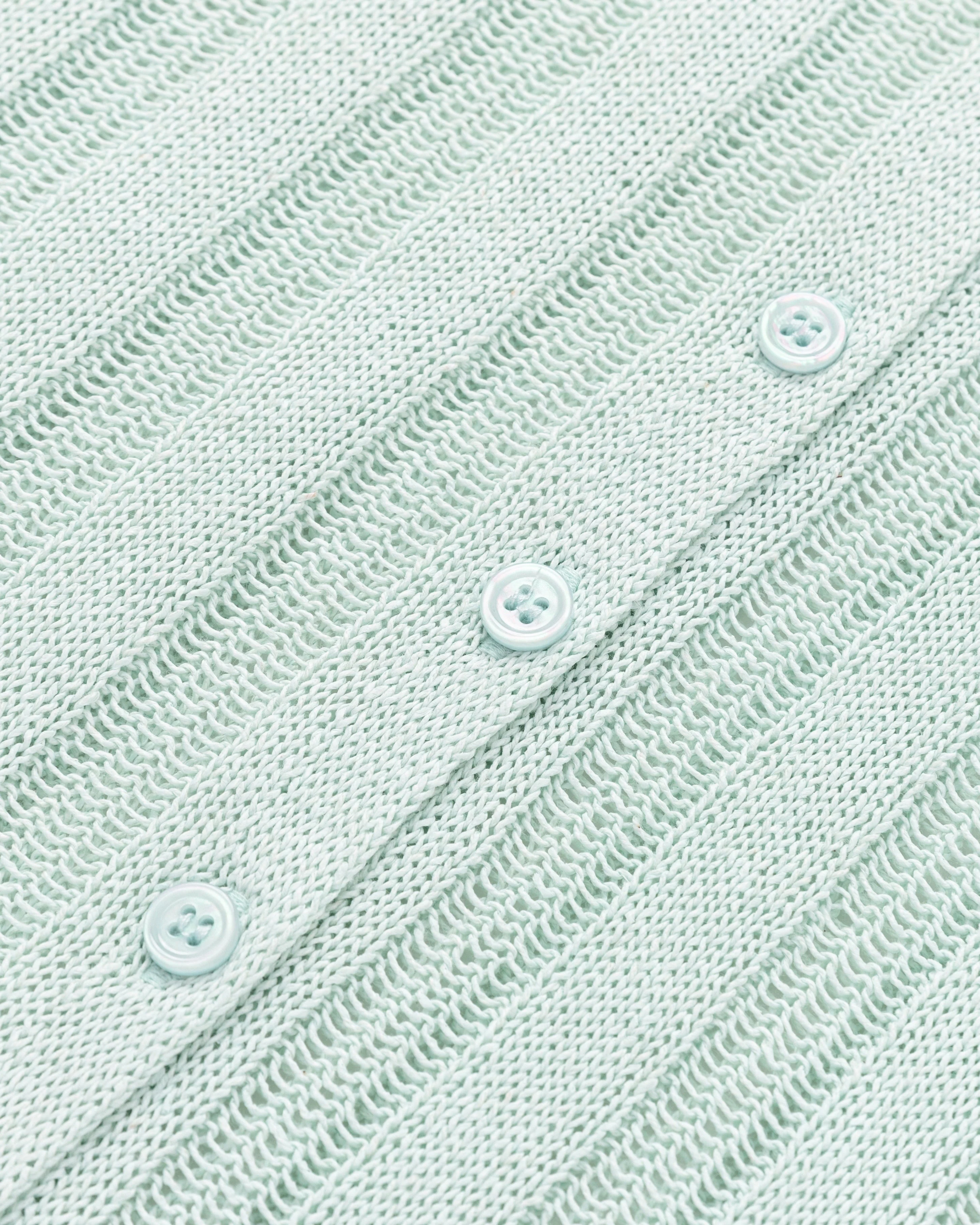 Sumire Open Knit Button Front Tank - Image 8