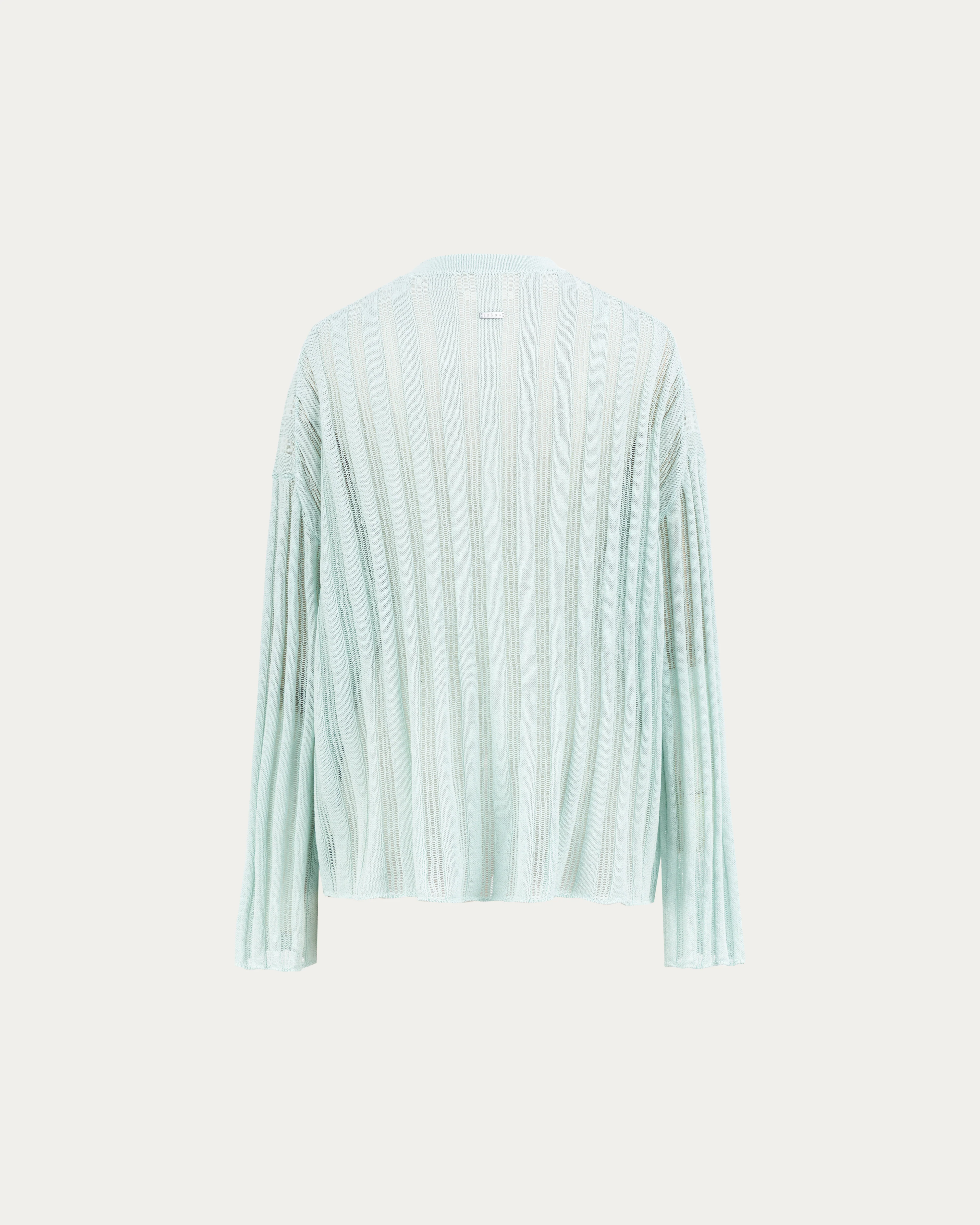 Sumire Open Knit Striped Cardigan - Image 9